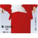 祭り用品jp 和装下着・肌着・小物 和装肌着 東京ゆかた 24422 T・P・O二部式長襦袢 東スカート 寒印