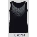 祭り用品jp 踊り半天・よさこい衣装 タンクトップ・チューブトップ 東京ゆかた 60784 ラインストーンタンクトップ 比印