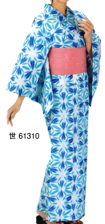 ゆかた 浴衣 東京ゆかた 61310-B きぬずれゆかた 身印（仕立上） 祭り用品jp