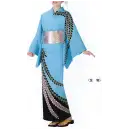 祭り用品jp ゆかた 浴衣 東京ゆかた 62030 長尺絵羽ゆかた 蘭印（反物）