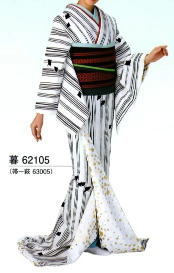 踊り衣装・着物 踊り衣装 東京ゆかた 62105 きぬずれ踊衣装 裾引 暮印 祭り用品jp
