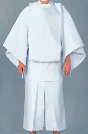 祝着・神職・寺用 神官・狩衣 東京ゆかた 65431 白丁衣装セット 図印 祭り用品jp