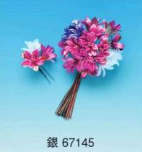 東京ゆかた 67145 髪飾り 銀印 ※この商品はご注文後のキャンセル、返品及び交換は出来ませんのでご注意下さい。※なお、この商品のお支払方法は、前払いにて承り、ご入金確認後の手配となります。