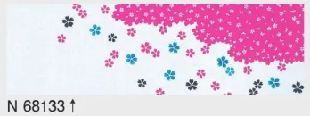 祭り小物 手ぬぐい 東京ゆかた 68133 手拭（本染）N印 祭り用品jp