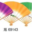 祭り用品jp 祭り小物 扇子・うちわ 東京ゆかた 69143 カラー扇子 旭印