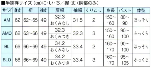 東京ゆかた 64402 胴部半襦袢 丈印 ※この商品の旧品番は「24402」です。ワンタッチテープで裄を調整できます。袖を別に購入して頂ければ、異なった柄をお楽しみいただけます。長襦袢としてお使いになるとき、面テープ付きで取り付けも簡単。裄の調節が自在（4cm）にでき便利です。丸洗いできます。※この商品はご注文後のキャンセル、返品及び交換は出来ませんのでご注意下さい。※なお、この商品のお支払方法は、先振込（代金引換以外）にて承り、ご入金確認後の手配となります。 サイズ／スペック