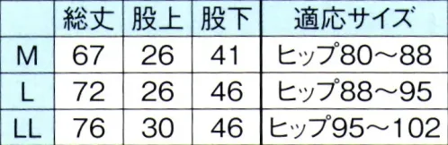 東京ゆかた 64531 ローライズ和装下ばき 引印 ※この商品の旧品番は「24501」です。総丈は暖印と同じで股上が5cm短い。※この商品はご注文後のキャンセル、返品及び交換は出来ませんのでご注意下さい。※なお、この商品のお支払方法は、先振込（代金引換以外）にて承り、ご入金確認後の手配となります。 サイズ／スペック